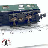 ♻️ 2da mano - Fleischmann vagón equipajes DB 51 80 95-70 010-1 verde N escala 1:160