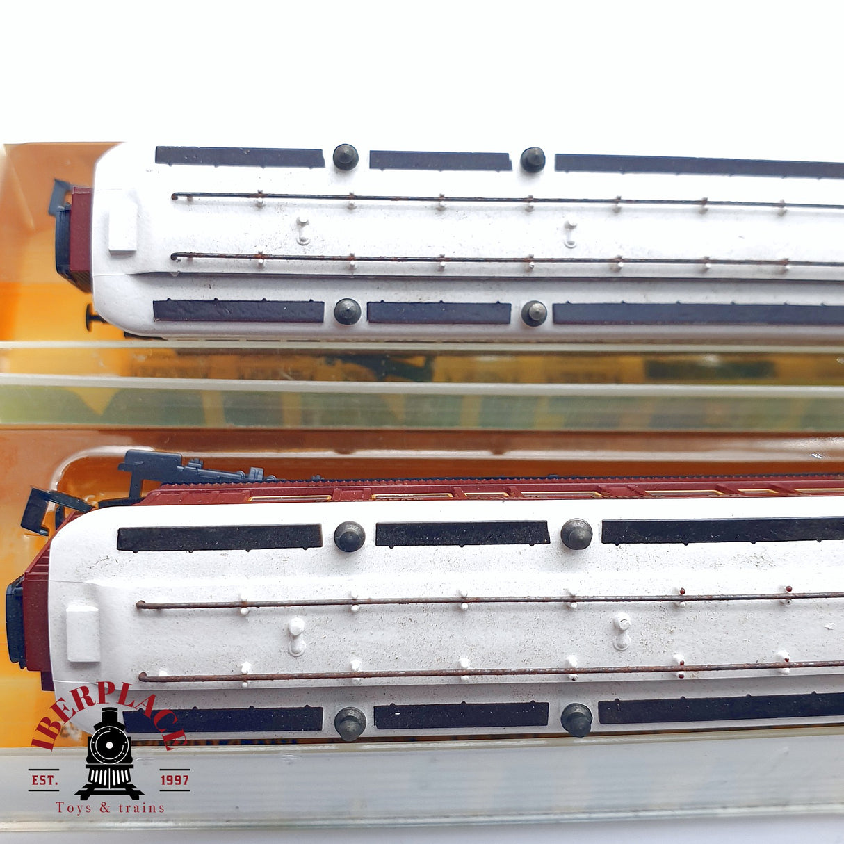 ♻️ 2da mano - Minitrix 4x 3178/79/81/82 vagones pasajero wagons lits grands express europeens N escala 1:160