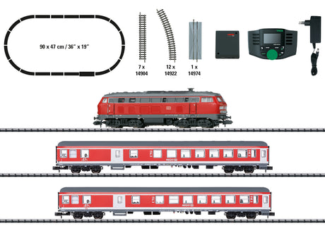 Minitrix 11170 – Set de iniciación Freizeitexpress – N 1:160 · Foto del fabricante
