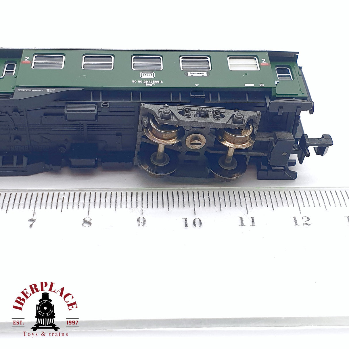 ♻️ 2da mano - Fleischmann 8129 vagón pasajeros DB clase 2 N escala 1:160