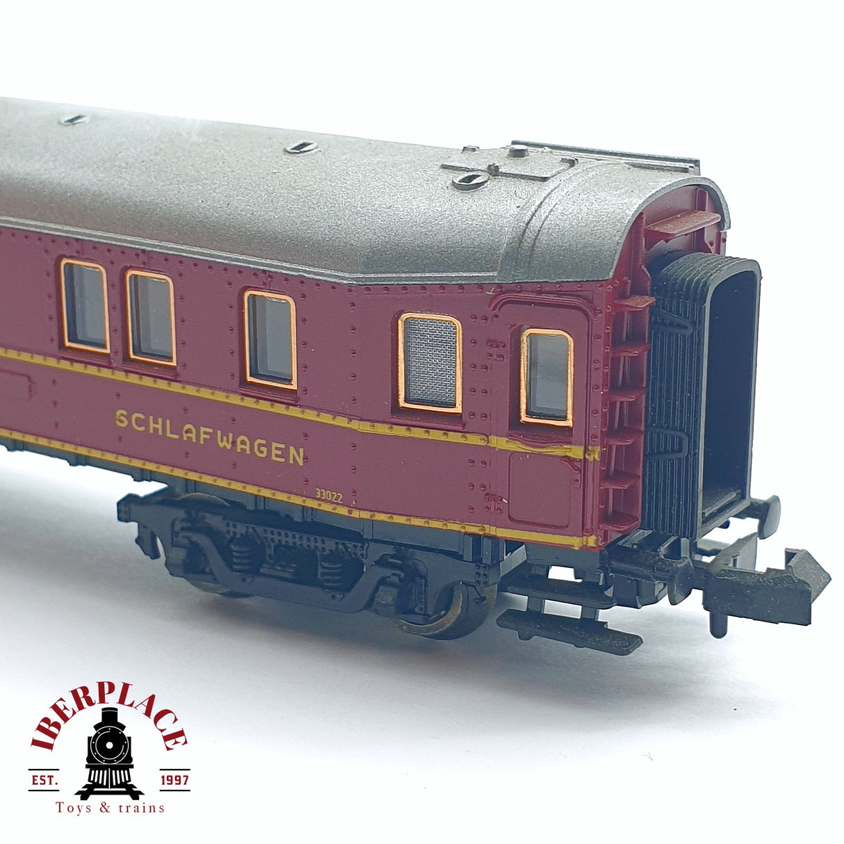 ♻️ 2da mano - Roco 24218 vagón pasajeros DSG coche cama N escala 1:160