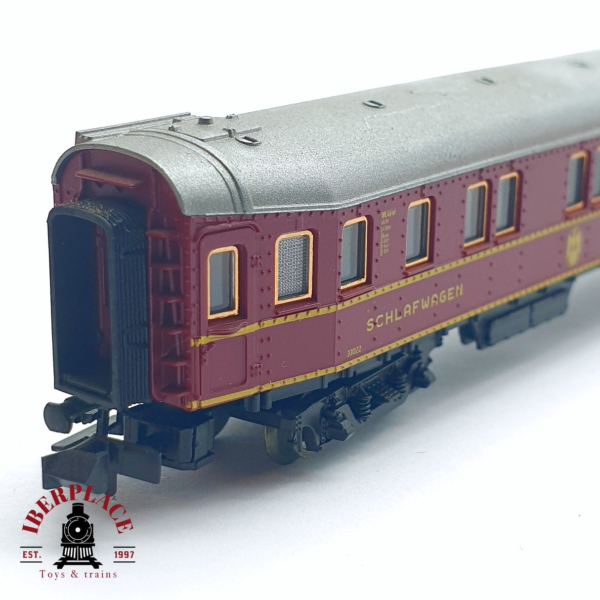 ♻️ 2da mano - Roco 24218 vagón pasajeros DSG coche cama N escala 1:160