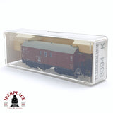 ♻️ 2da mano - Fleischmann 8394K vagón establo DR Dresden 21005 N escala 1:160