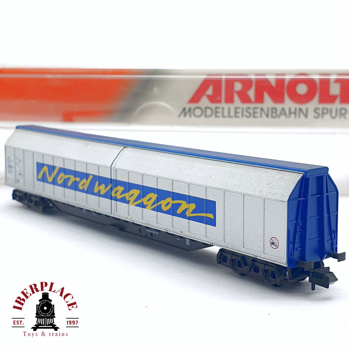 ♻️ 2da mano - Arnold 4448K vagón Nordwagon SJ 278 2 190 N escala 1:160