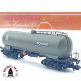 ♻️ 2da mano - Arnold 4372 vagón cisterna Scharr VTG DB N escala 1:160