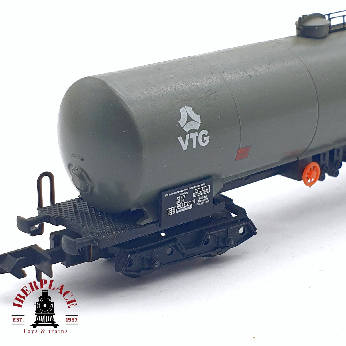 ♻️ 2da mano - Arnold 4372 vagón cisterna Scharr VTG DB N escala 1:160