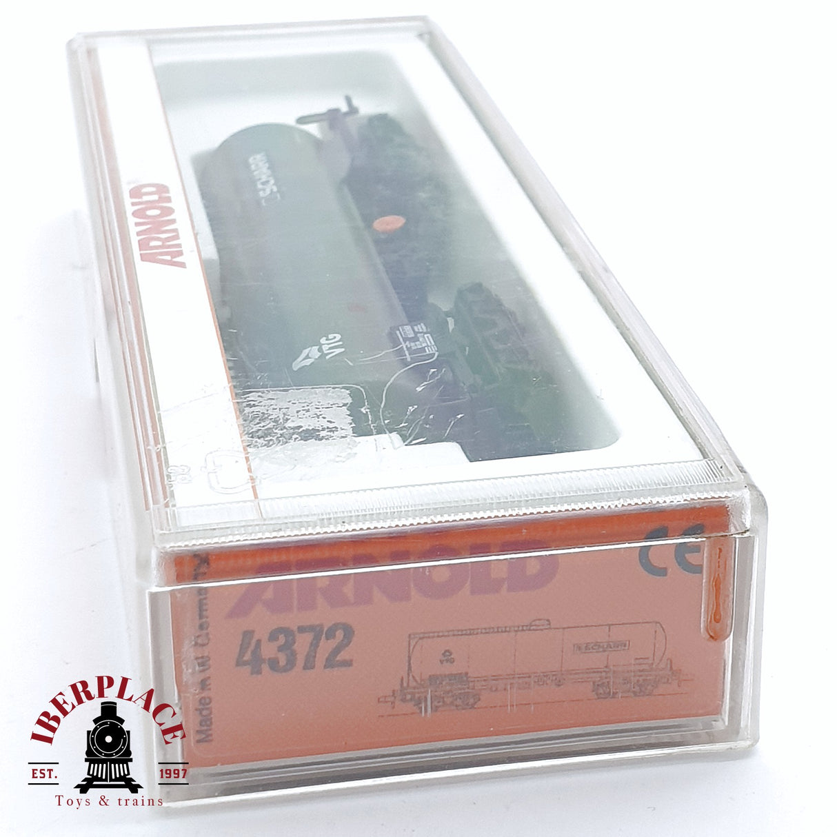 ♻️ 2da mano - Arnold 4372 vagón cisterna Scharr VTG DB N escala 1:160