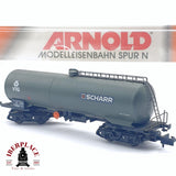 ♻️ 2da mano - Arnold 4372 vagón cisterna Scharr VTG DB N escala 1:160