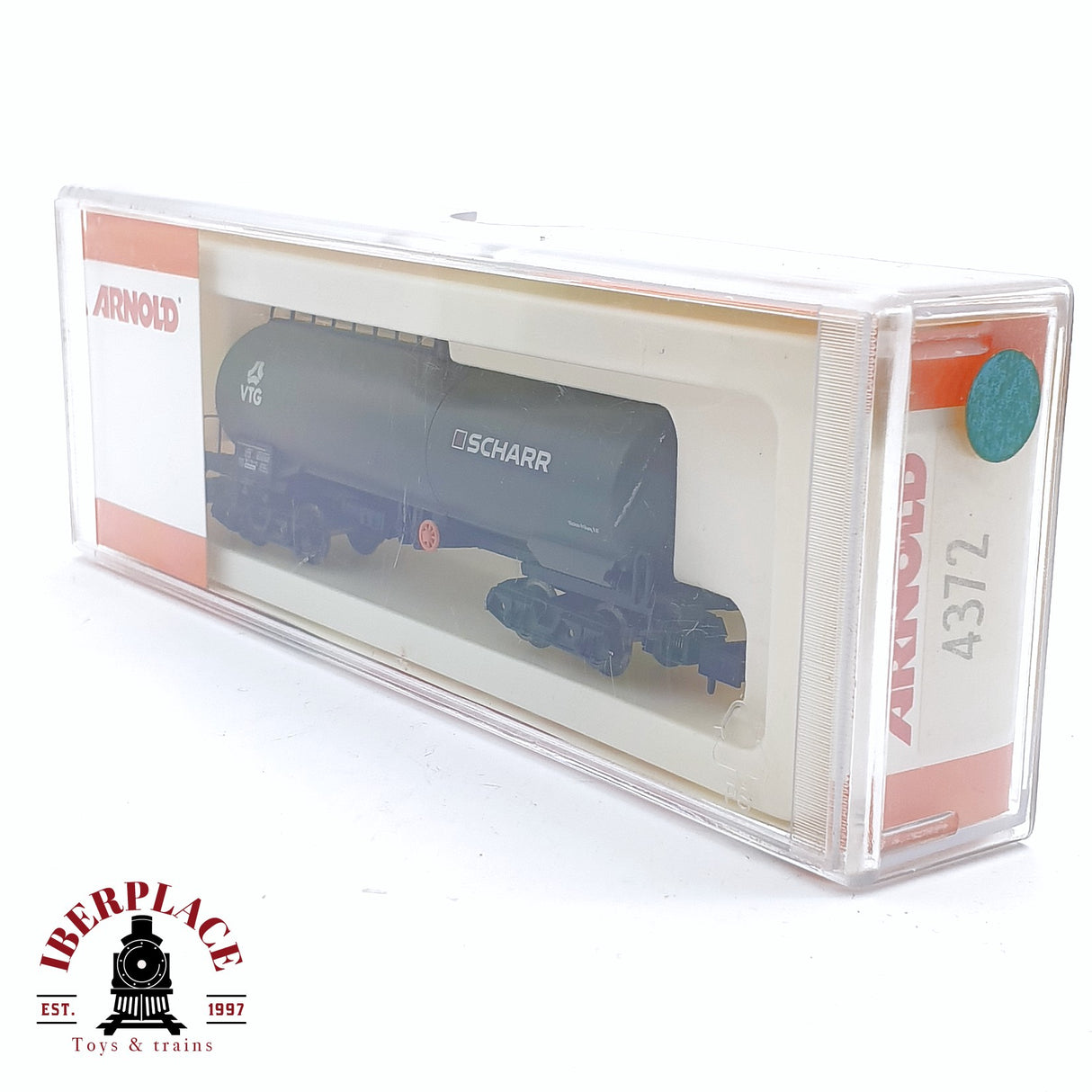 ♻️ 2da mano - Arnold 4372 vagón cisterna Scharr VTG DB N escala 1:160