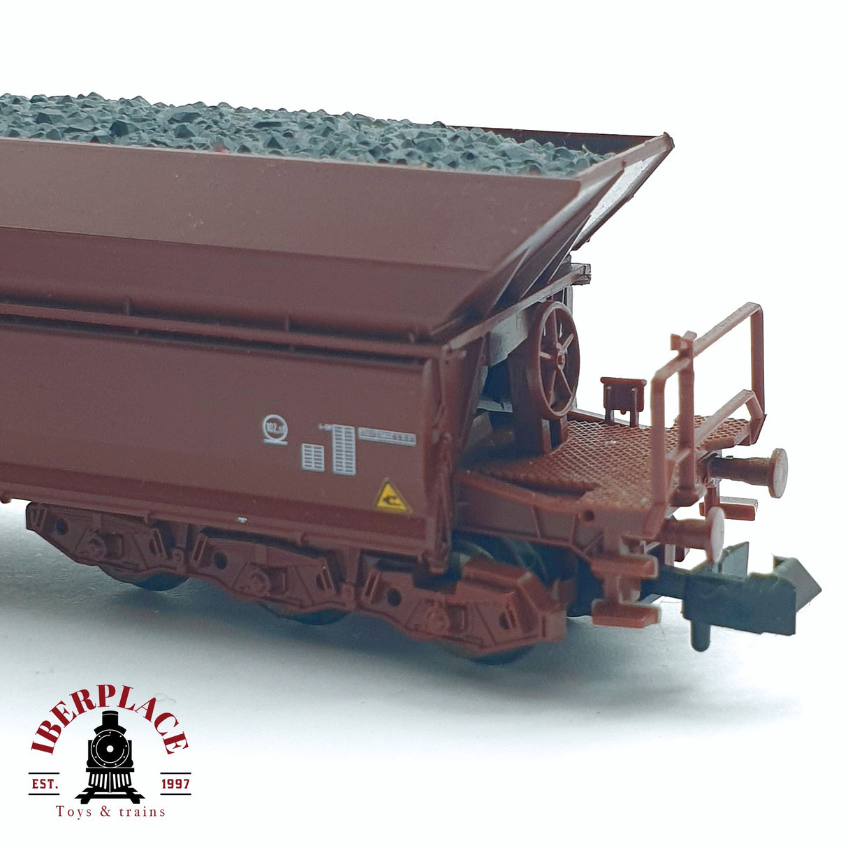 ♻️ 2da mano - Roco 25408 vagon tolva DB 666 4 313-5 N escala 1:160