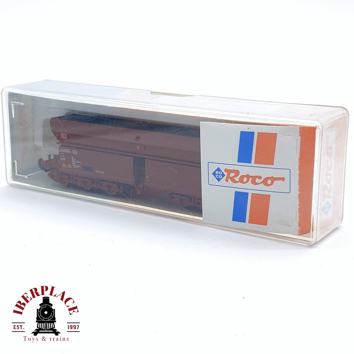 ♻️ 2da mano - Roco 25408 vagon tolva DB 666 4 313-5 N escala 1:160