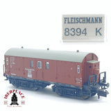 ♻️ 2da mano - Fleischmann 8394K vagón establo DR Dresden 21005 N escala 1:160
