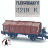 ♻️ 2da mano - Fleischmann 8219K vagón mercancias DB 341 082 N escala 1:160