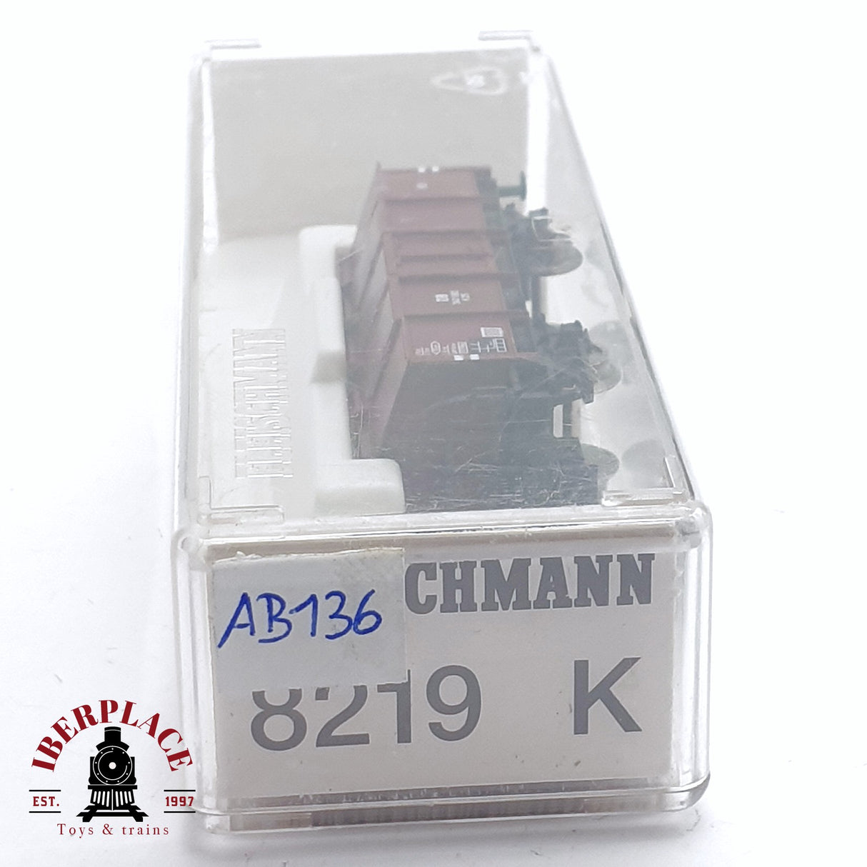 ♻️ 2da mano - Fleischmann 8219K vagón mercancias DB 341 082 N escala 1:160