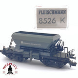 ♻️ 2da mano - Fleischmann 8526K vagón tolva Eisenbahn und häfen GMBH N escala 1:160