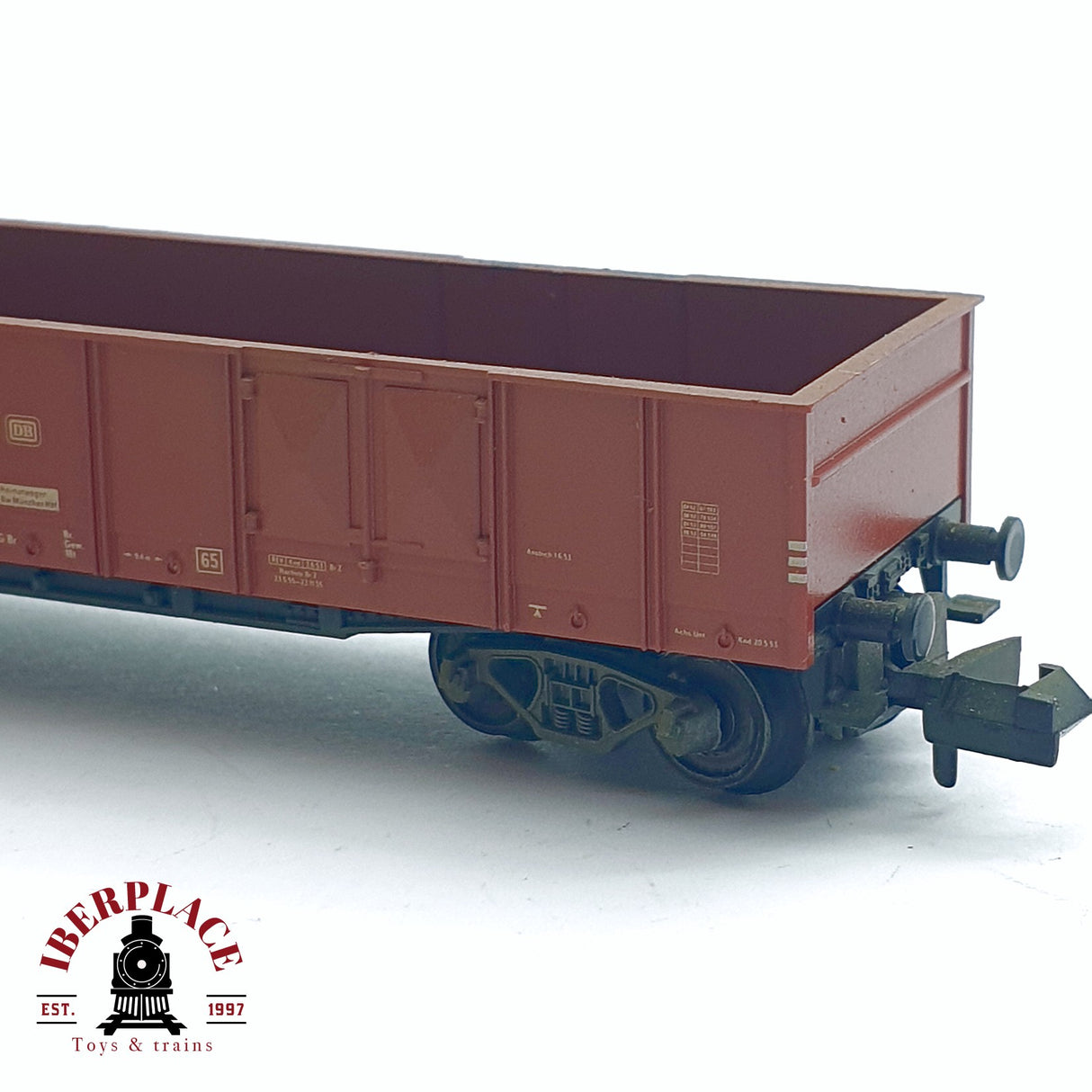 ♻️ 2da mano - Fleischmann 8282 vagón de bordes altos DB N escala 1:160