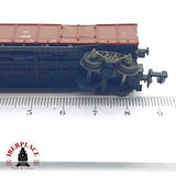 ♻️ 2da mano - Fleischmann 8282 vagón de bordes altos DB N escala 1:160