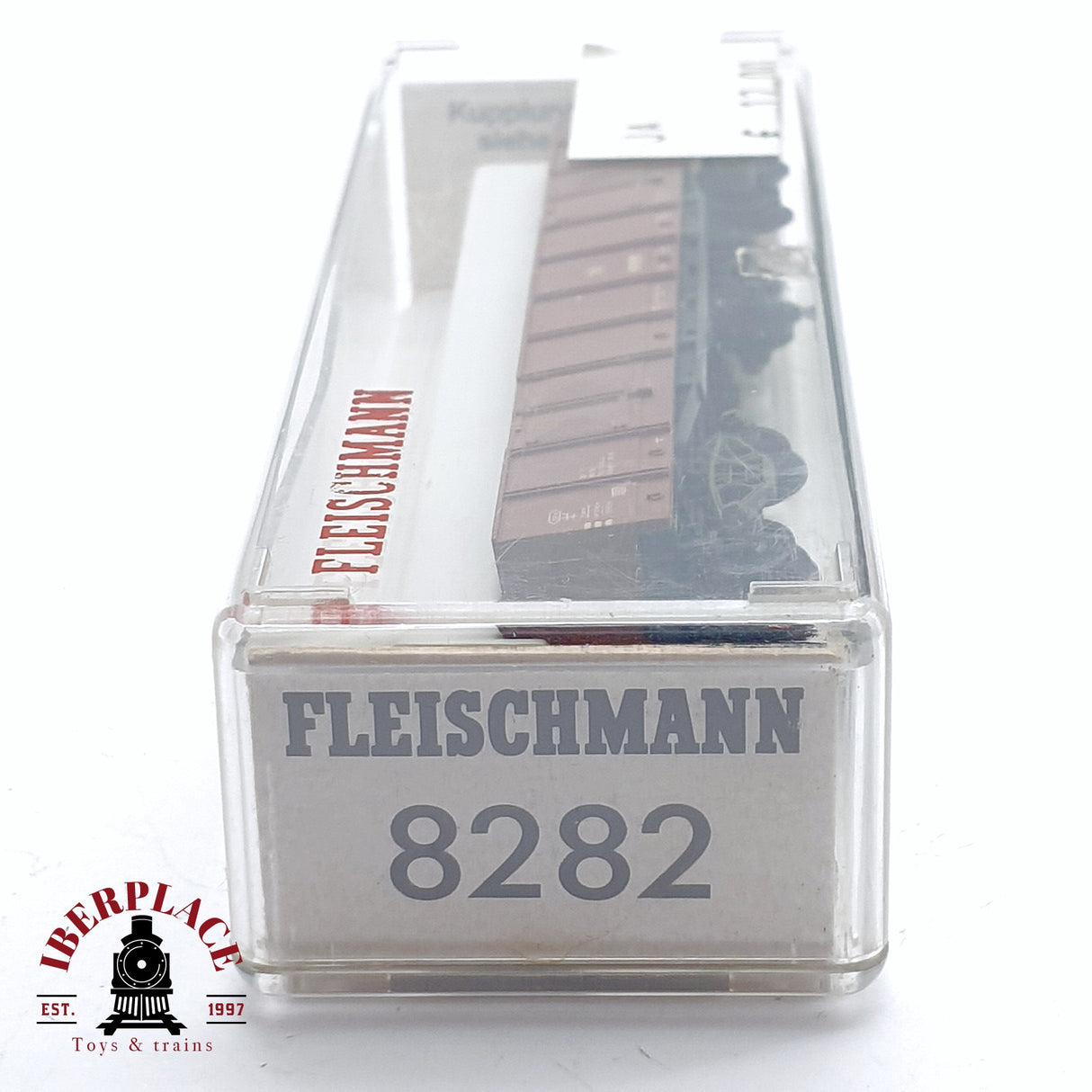 ♻️ 2da mano - Fleischmann 8282 vagón de bordes altos DB N escala 1:160