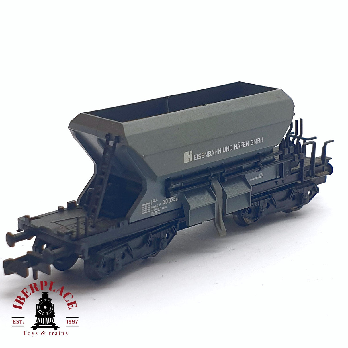 ♻️ 2da mano - Fleischmann 8526K vagón tolva Eisenbahn und häfen GMBH N escala 1:160