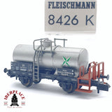 ♻️ 2da mano - Fleischmann 8426K vagón cisterna DB 547 005 N escala 1:160