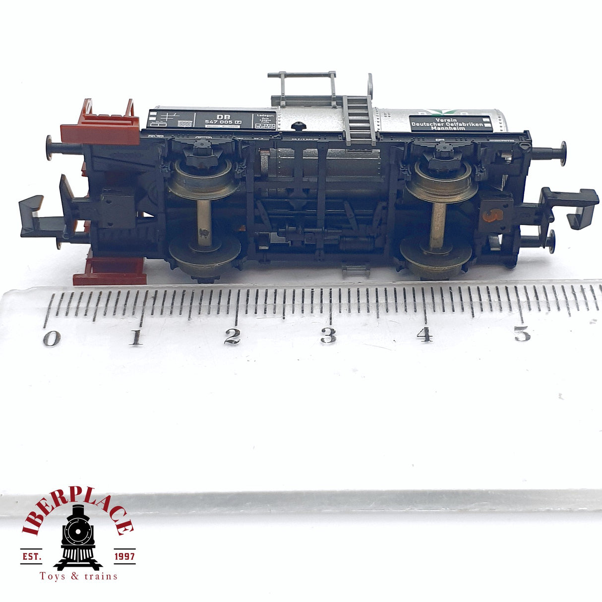 ♻️ 2da mano - Fleischmann 8426K vagón cisterna DB 547 005 N escala 1:160