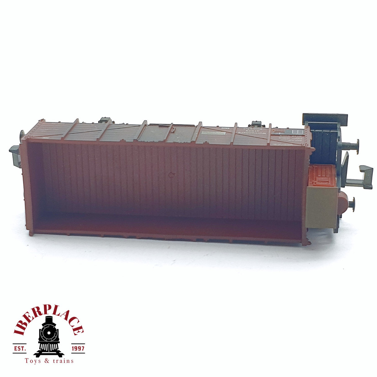 ♻️ 2da mano - Fleischmann 8825K vagón de borde alto con garita 41579 N escala 1:160