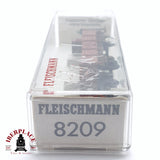 ♻️ 2da mano - Fleischmann 8209 vagón de borde alto con garita DR N escala 1:160