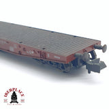 ♻️ 2da mano - Roco 25182 vagón plataforma DB  N escala 1:160