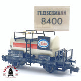 ♻️ 2da mano - Fleischmann 8400 vagón cisterna Esso DB N escala 1:160