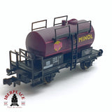 ♻️ 2da mano - Fleischmann 8406 vagón cisterna Minol DR N escala 1:160