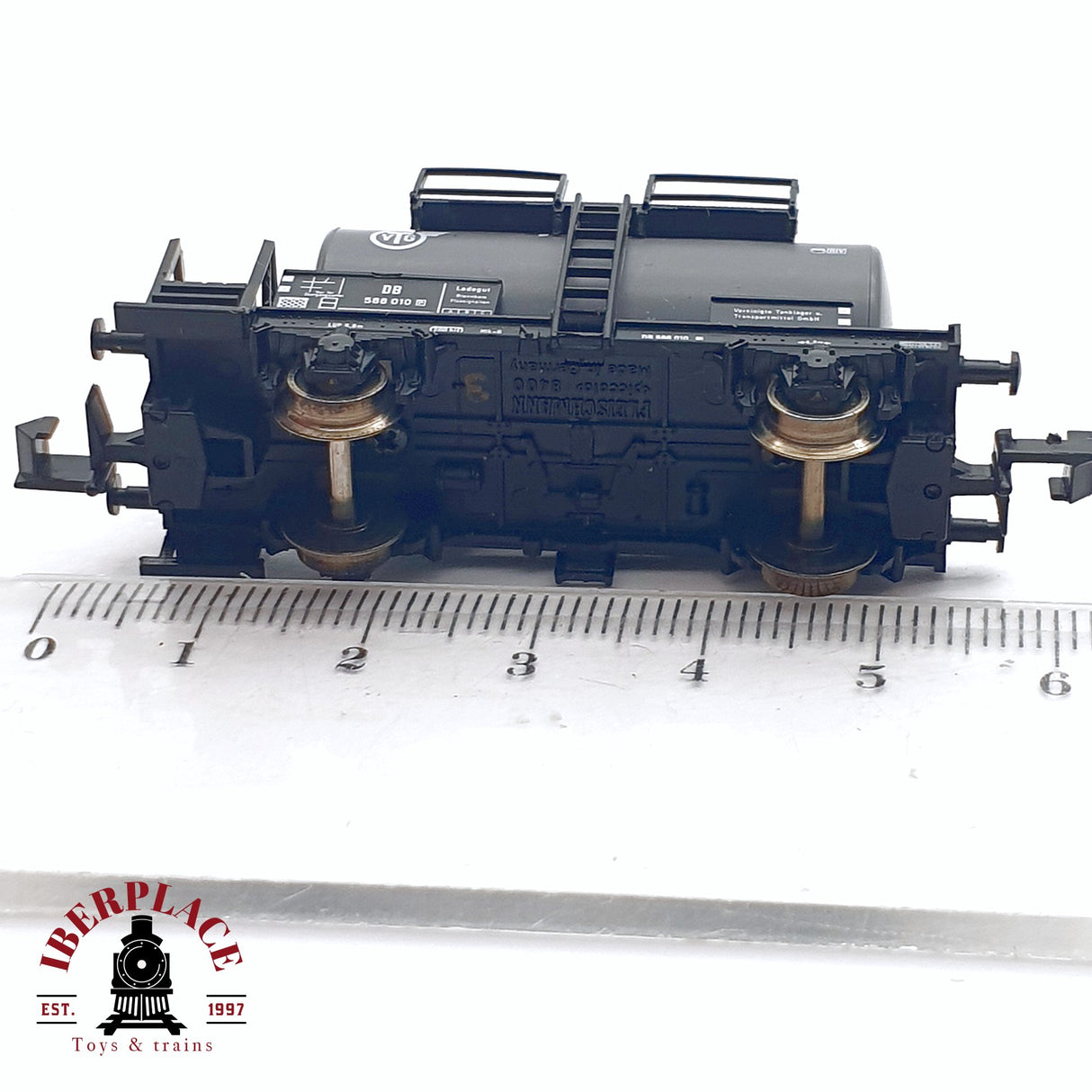 ♻️ 2da mano - Fleischmann 8407 vagón cisterna VTG DB 588 010 N escala 1:160