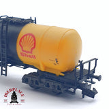 ♻️ 2da mano - Fleischmann 8481K vagón cisterna Shell DB N escala 1:160