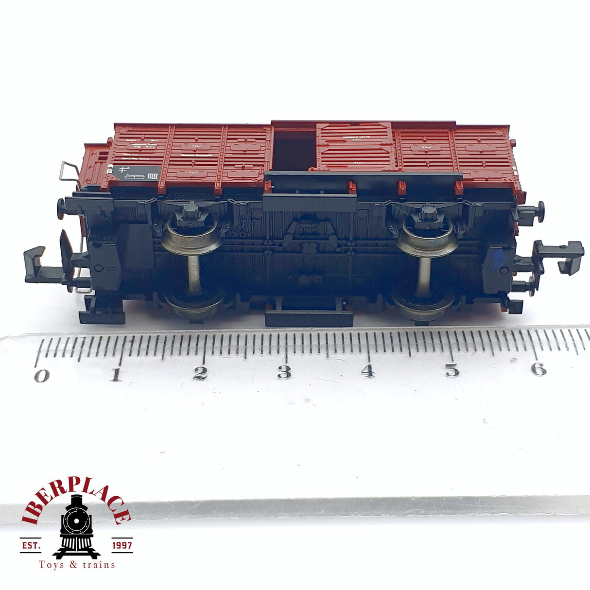 ♻️ 2da mano - Fleischmann 8366 vagón transporte de animales DR N escala 1:160