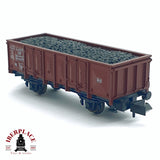 ♻️ 2da mano - Roco 02317A vagón de bordes altos con carbón EUROP DB N escala 1:160