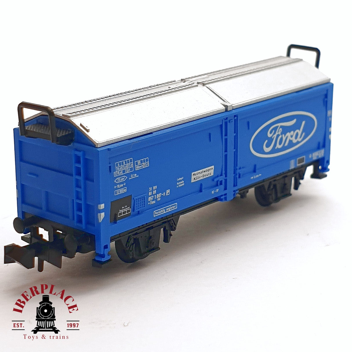 ♻️ 2da mano - Minitrix 13267 vagón mercancias Ford DB 057 1 007 N escala 1:160