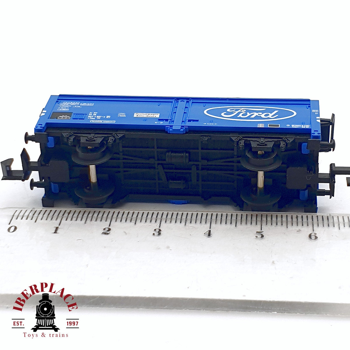 ♻️ 2da mano - Minitrix 13267 vagón mercancias Ford DB 057 1 007 N escala 1:160