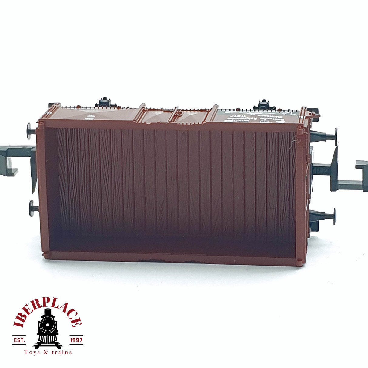 ♻️ 2da mano - Minitrix 13660 vagón mercancias de bordes altos DR N escala 1:160