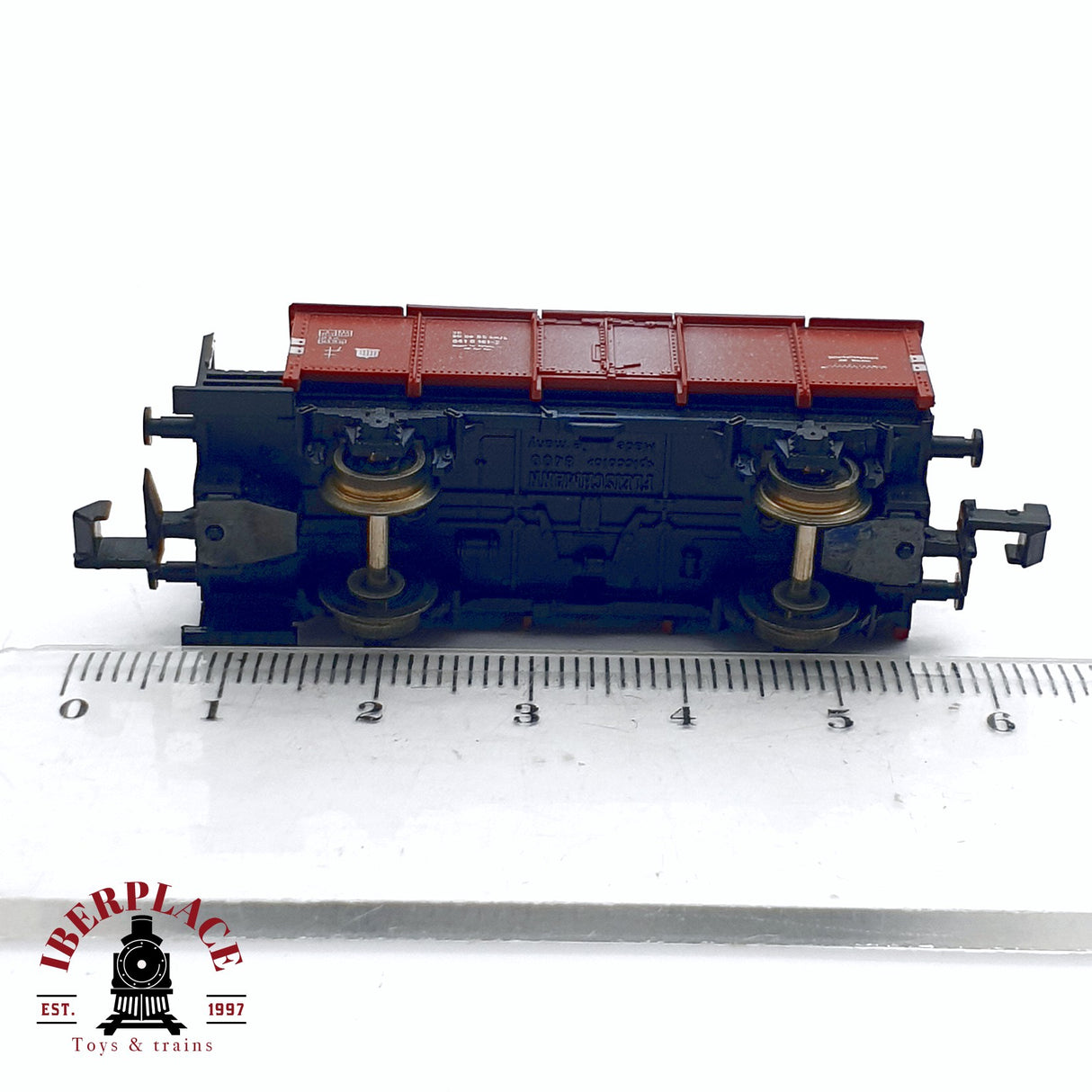 ♻️ 2da mano - Fleischmann vagón mercancias DB 941 0 161-2 N escala 1:160