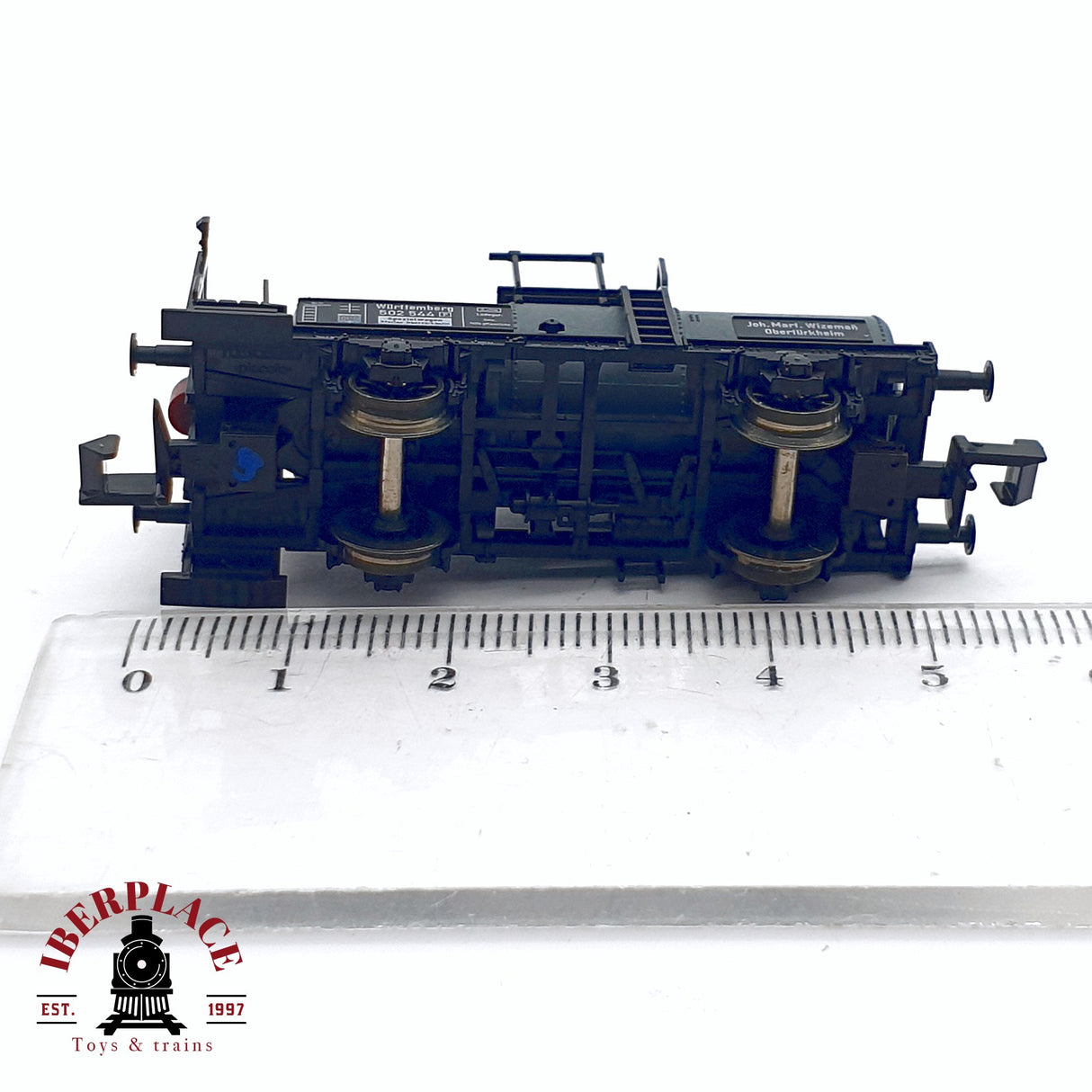 ♻️ 2da mano - Fleischmann vagón cisterna Württemberg 502 544 N escala 1:160