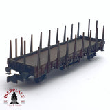 ♻️ 2da mano - Fleischmann 8856K vagón con estacas DB N escala 1:160