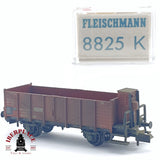 ♻️ 2da mano - Fleischmann 8825K vagon de bordes altos con garita 41579 N escala 1:160