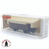 ♻️ 2da mano - Fleischmann 8825K vagon de bordes altos con garita 41579 N escala 1:160