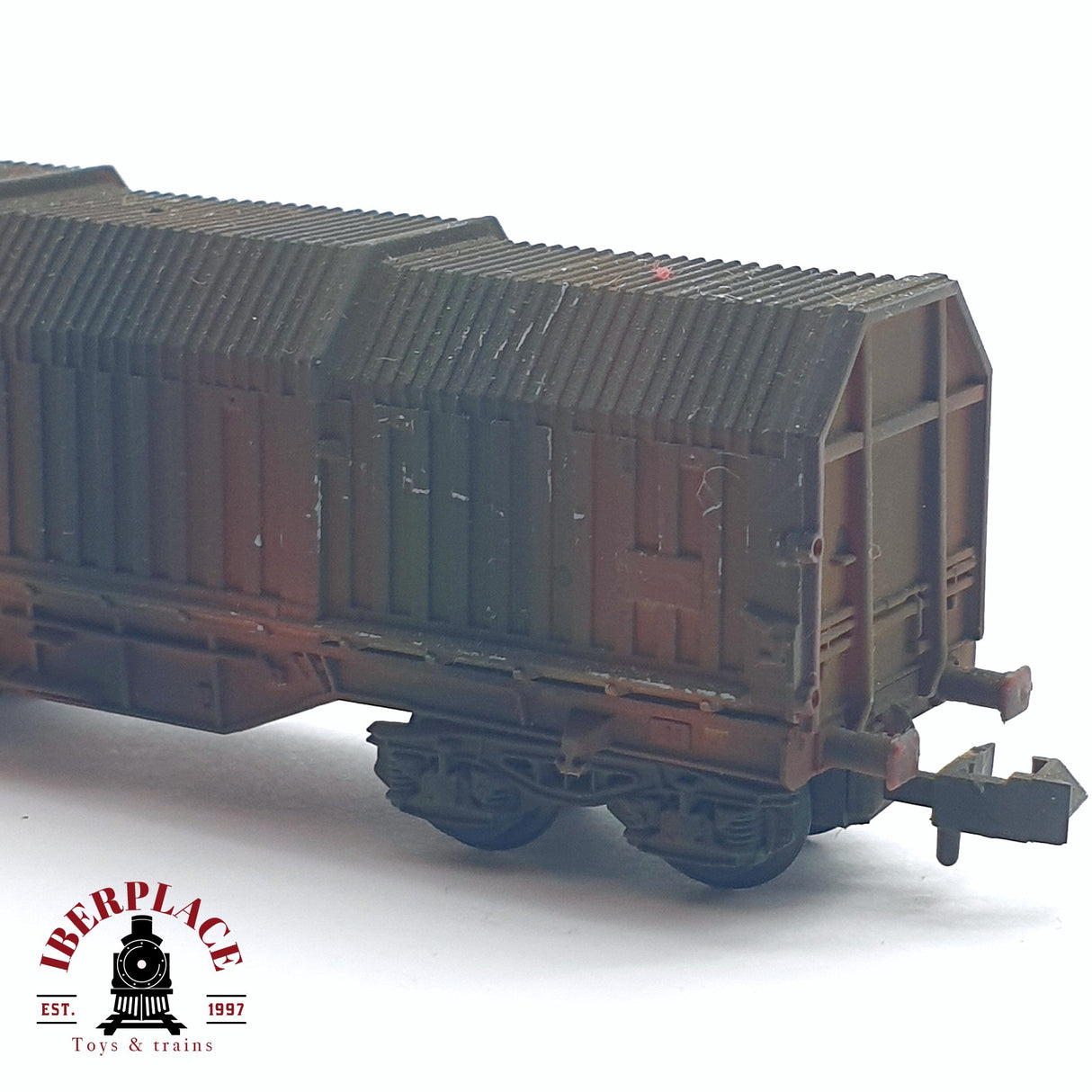 ♻️ 2da mano - Roco 25206 vagón mercancias envejecido N escala 1:160