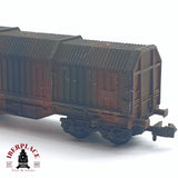 ♻️ 2da mano - Roco 25206 vagón mercancias envejecido N escala 1:160