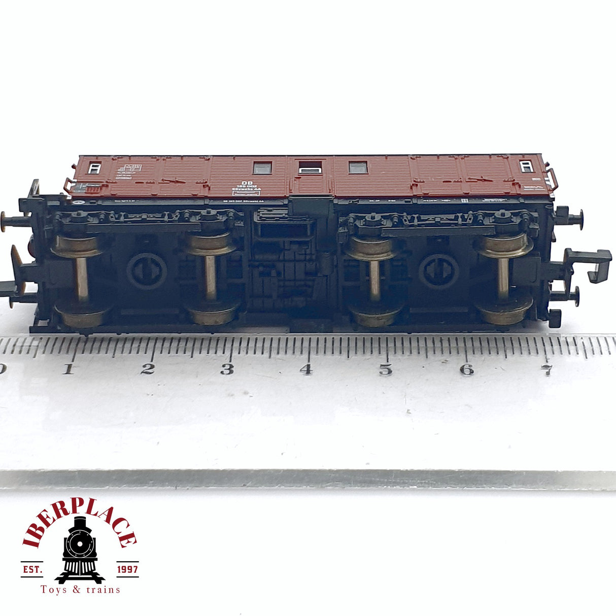 ♻️ 2da mano - Fleischmann 8395K vagón establo DB 185 002 N escala 1:160