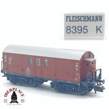 ♻️ 2da mano - Fleischmann 8395K vagón establo DB 185 002 N escala 1:160