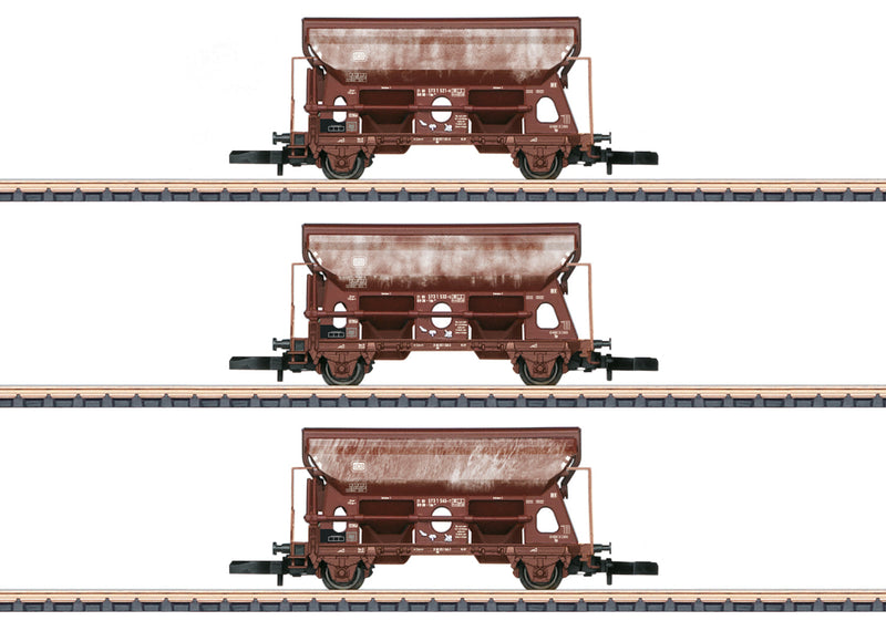 Märklin 82441 – Set 1 de tres vagones Tds 925 para potasa, DB – Z 1:220