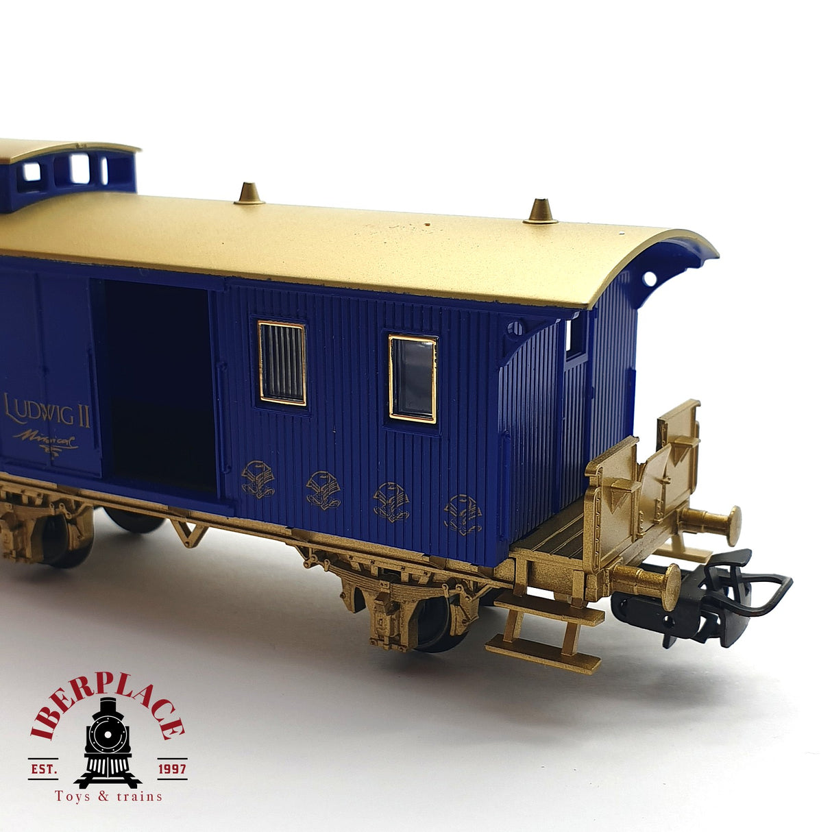 ♻️ 2 mano - Märklin 41071 vagon equipajes Ludwig II H0 escala 1:87 A107