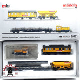 ♻️ 2da mano - Märklin 26621 Digital Tren mercancía grupo Bahnbau H0 escala 1:87 A11