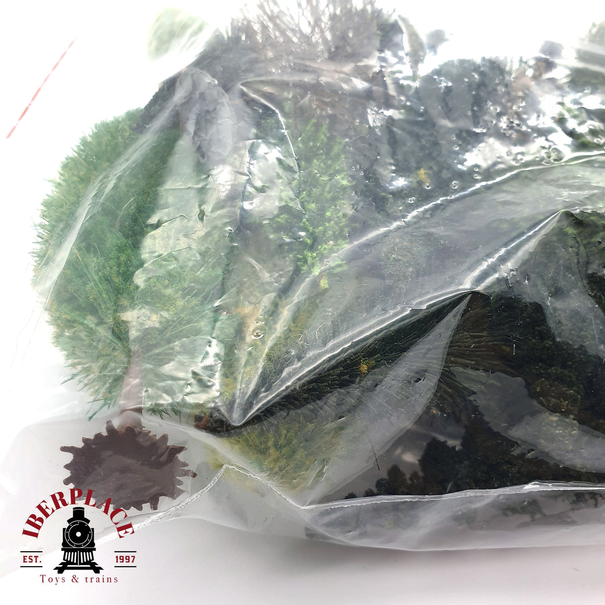 ♻️ 2da mano -  Lote Mixto Arboles Abetos Arbustos H0 escala 1:87 E15